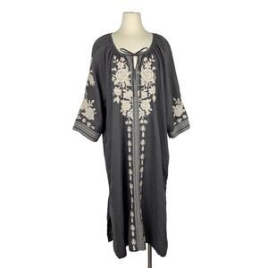 johnny was montaigne denim dress Johnny Was | Dresses | Johnny Was X Sassoon Montaigne Denim Jean Dress  Small